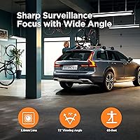 TIGERSECU 1080P Hybrid Wide Angle Dome Security Camera — image 4