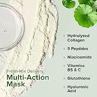 Ebanel Collagen Peptides Wash-Off Face Mask Set, 8 Pack — image 3