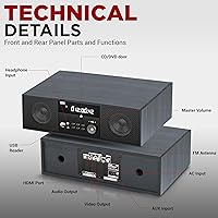 Pyle PHCD26 Home CD/DVD Stereo Shelf System — image 2