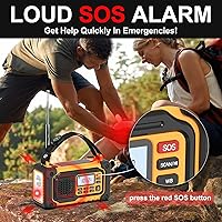 DexScout Crank Emergency Weather Radio 10000mAh — image 5