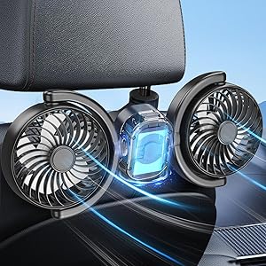 Dealswin Rechargeable Car Fan DH-F42-12N Review