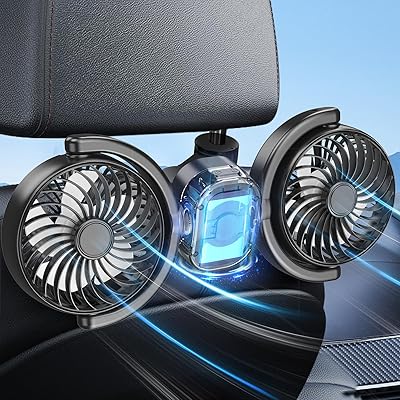 Dealswin Rechargeable Car Fan DH-F42-12N