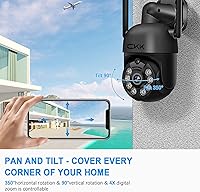 CKK Wireless Security Camera System 4pcs 3MP PTZ — image 3