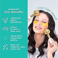 MonétBeauty Stainless Steel Ice Globes for Facials (Gold) — image 3