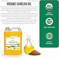 SULU ORGANICS 100% Pure Extra Virgin Camelina Seed Oil 1 Gallon — image 3