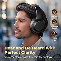 Vonaural Bluetooth Headphones with Active Noise Cancelling — image 5