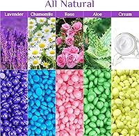 YONHAI Waxing Kit with 4 Hard Wax Beans & 10 Applicator Sticks — image 3