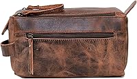 Cuero Genuine Buffalo Leather Toiletry Bag — image 5