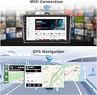 REAKOSOUND Car Stereo for Toyota Corolla 2007-2012 with Wireless Apple CarPlay & Android Auto, 9-inch Touchscreen — image 3