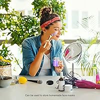 Hajoyful Plastic Jars with Lids 4oz, 48 Pcs — image 5