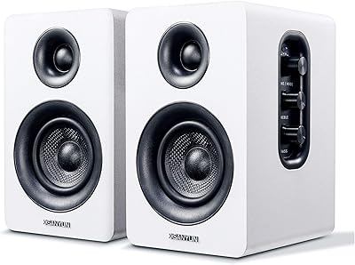 Sanyun SW208 3″ Bookshelf Speakers