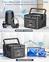 Greadio GB-W16 Boombox CD and Cassette Player — image 4