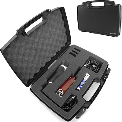 CASEMATIX Hard Shell Barber Case for Clippers
