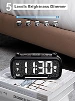 Mesqool Digital Alarm Clock Radio CR1025 — image 4