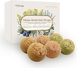Cheezheng Himalaya Tibetan Herbal Bath Bomb Gift Set Review