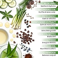 Botanical Green Care Rosemary & Lemongrass Hair Growth Shampoo 5.29oz — image 6