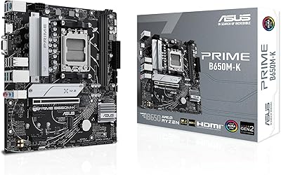 ASUS Prime B650M-K AMD Ryzen AM5 Micro-ATX Motherboard