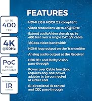 OREI UHD-EXB400R-K 4K HDMI Extender over Ethernet — image 3