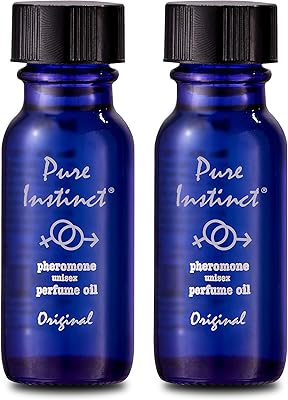 Pure Instinct Pheromone Infused Essential Oil Perfume 2-Pack (0.5oz each)
