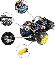 LAFVIN Smart Robot Car 2WD Chassis Kit with Ultrasonic Module R3 Board — image 4