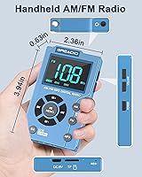 Greadio Portable AM FM Radio with MP3 Player — image 5