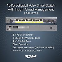NETGEAR GS110TP 10-Port PoE Gigabit Ethernet Smart Switch — image 2