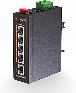 MokerLink 5-Port PoE+ Industrial DIN Rail Switch Review