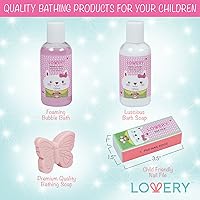 LOVERY Birthday Gifts for Girls 5pc Bubble Bath Spa Set — image 4