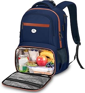 MATEIN Work Backpack with Lunch Compartment Review
