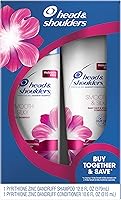 Head & Shoulders Smooth & Silky Dandruff Shampoo and Conditioner Twin Pack, 23.4oz — image 1
