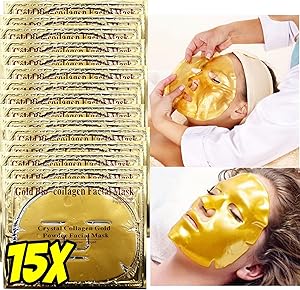 Nielies 24K Collagen Facial Mask (15 PCS) Review