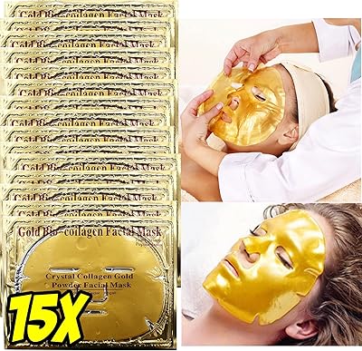Nielies 24K Collagen Facial Mask (15 PCS)