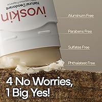 IVOSKIN Aluminum-Free Natural Deodorant Sandalwood & Musk 1.76oz — image 3