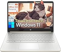 HP 14 Laptop, Intel Celeron N4500, 4GB RAM, 64GB eMMC, 14-inch Display — image 1