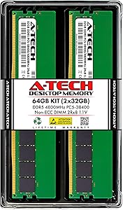 A-Tech 64GB DDR5 4800MHz RAM Kit