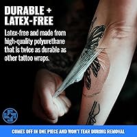 Saniderm Original Tattoo Aftercare Bandage 6 in x 8 in (25 Sheets) — image 6