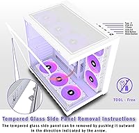 ANSAITE W9 Mid-Tower Gaming PC Case — image 2