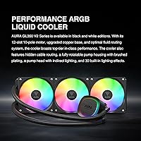 GAMDIAS Aura GLV2 360mm AIO Liquid CPU Cooler — image 2