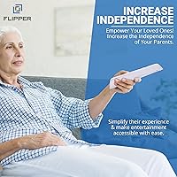 Flipper Big Button Universal TV Remote — image 5