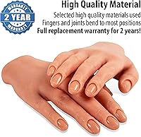 Nail Nobility Professional Silicone Practice Half Hand — image 4