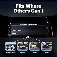 Power Acoustik RZ4-1200D 4-Channel Car Audio Amplifier — image 6