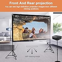 Towond 100-inch Portable Projector Screen with Stand — image 5