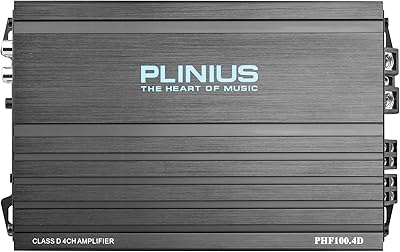 PLINIUS PHF100.4D Car Audio Amplifier 4 Channels Class D