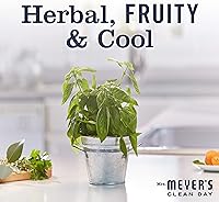 Mrs. Meyer's Clean Day Liquid Hand Soap Refill, Basil Scent, 33 Fl Oz (Pack of 2) — image 6