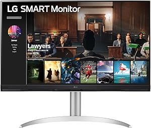LG 32SQ730S 32-Inch 4K UHD Smart Monitor