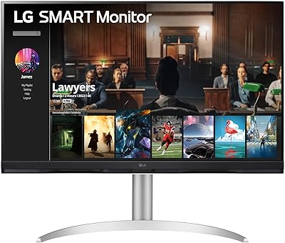 LG 32SQ730S 32-Inch 4K UHD Smart Monitor