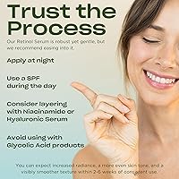 InstaNatural Retinol Serum with Niacinamide, Vitamin C & Hyaluronic Acid 1oz — image 5