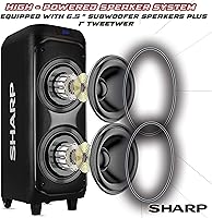 Sharp PS-935 Party Speaker System — image 5