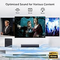 GEOYEAO HD029 2.1CH Dolby Atmos Sound Bar with Subwoofer — image 6