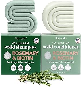 Kitsch Rosemary & Biotin Shampoo and Conditioner Set 2-Pack Review